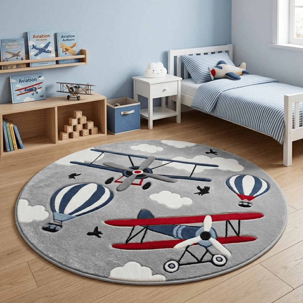 Tapis Avion Enfant - petiteCabane