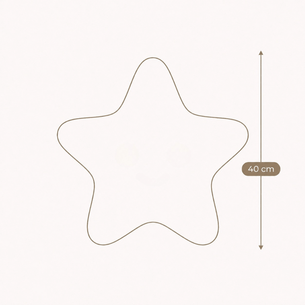 Coussin Étoile - petiteCabane