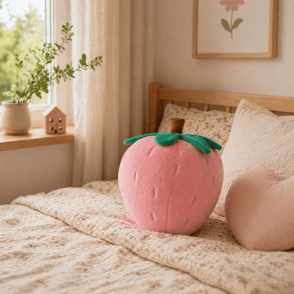 Coussin Fraise - petiteCabane