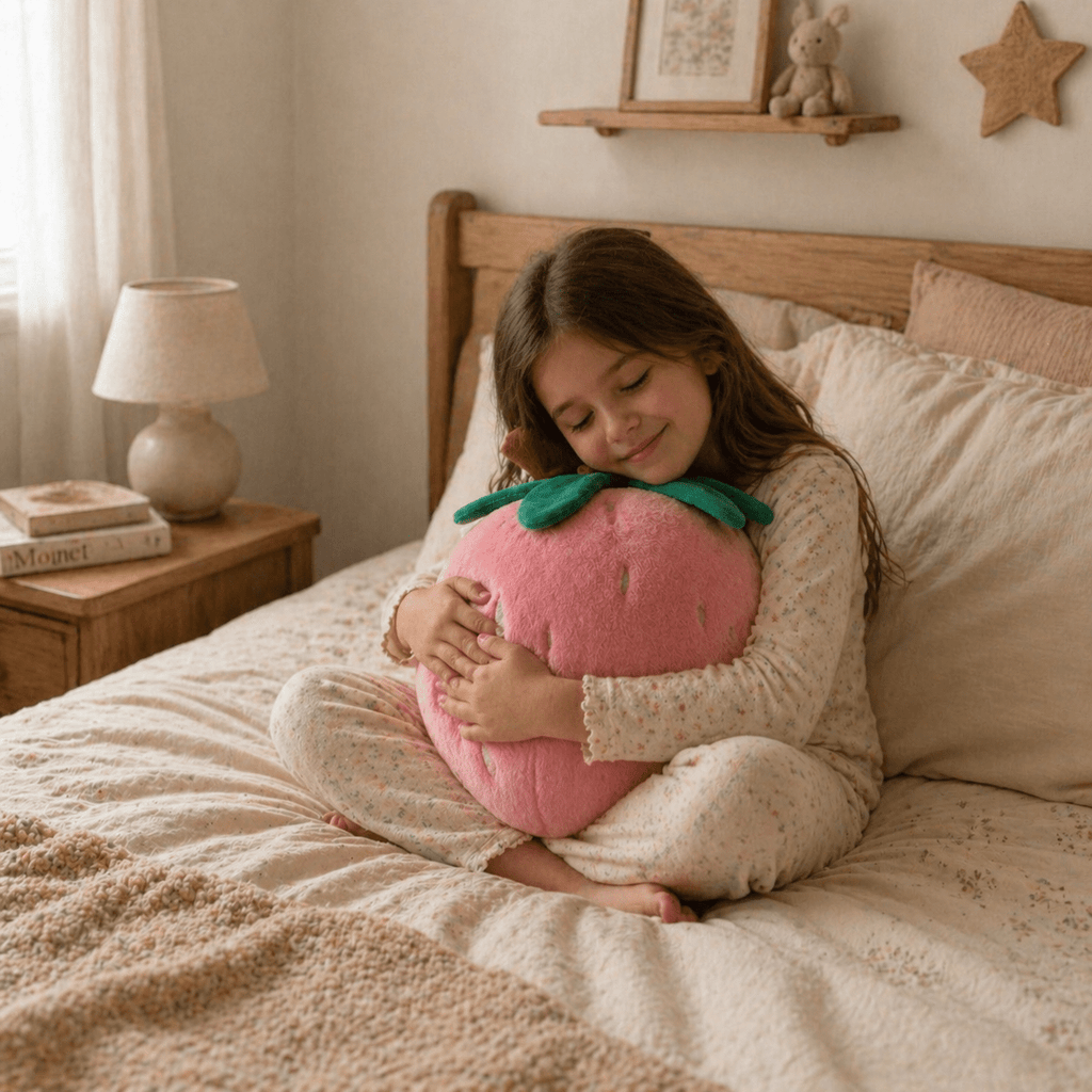 Coussin Fraise - petiteCabane