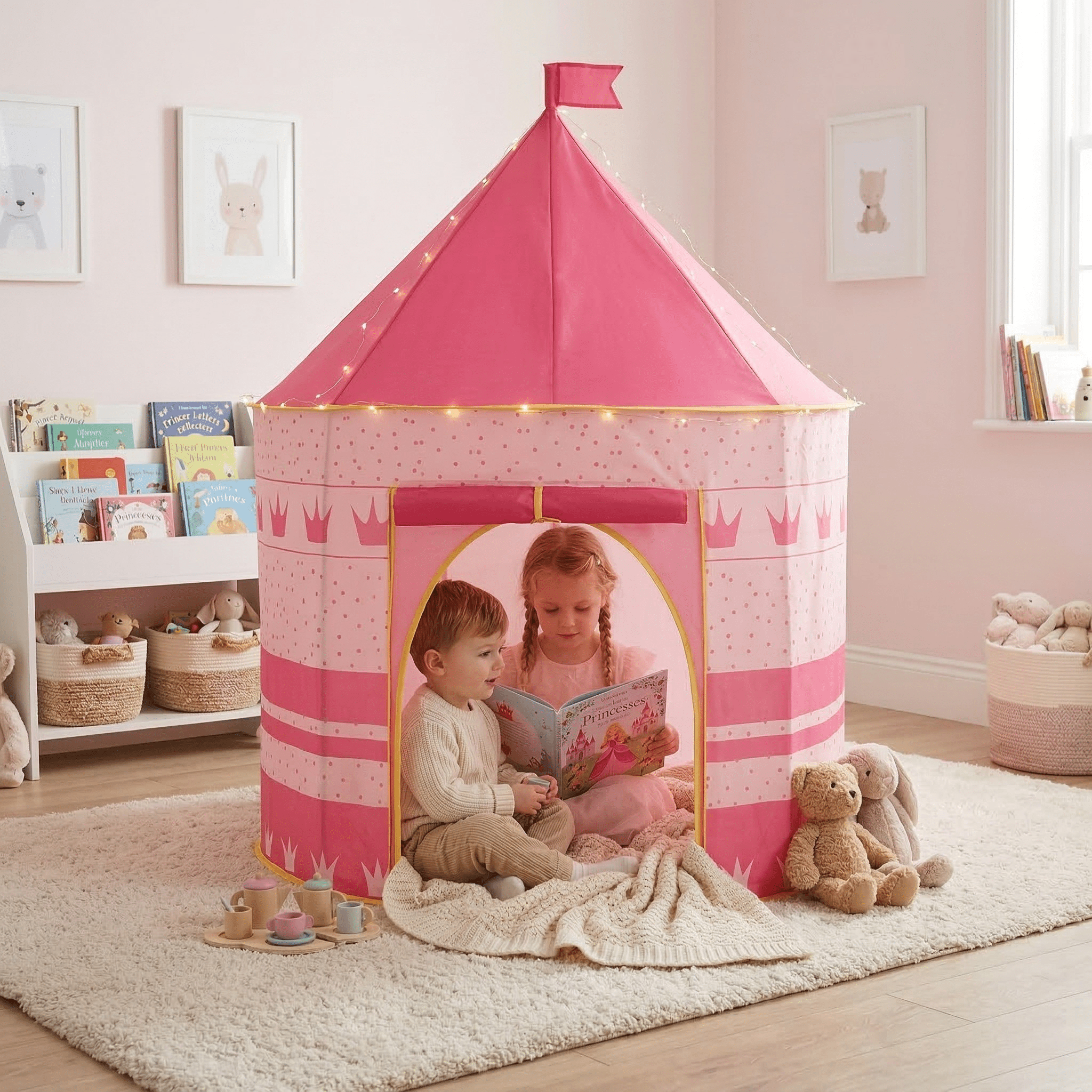 Tente Princesse Rose - petiteCabane